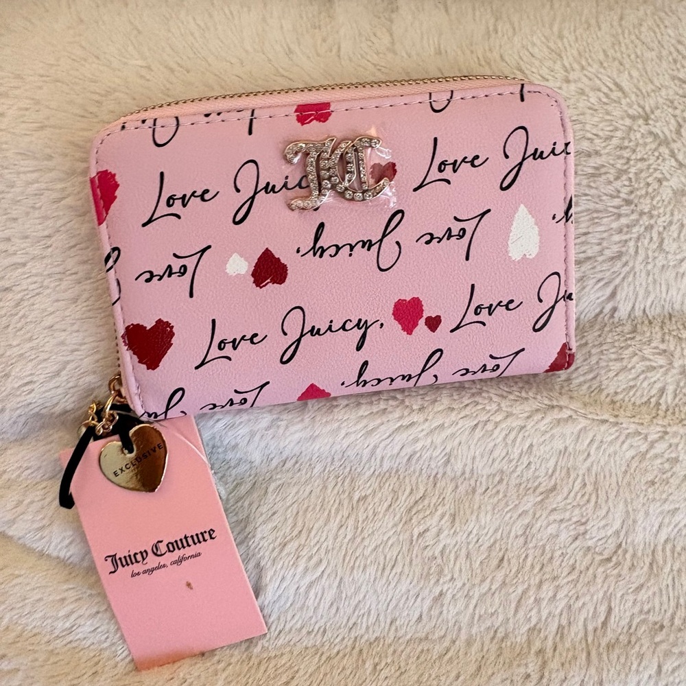 Juicy Couture Love Juicy Pink Wallet